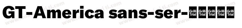 GT-America sans-ser字体转换